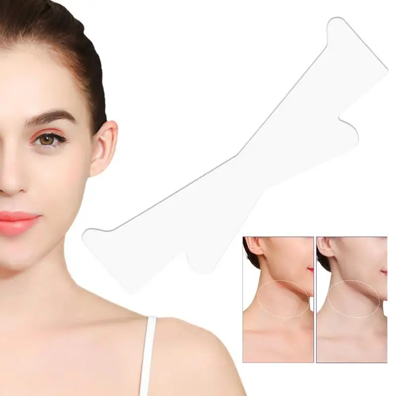 

Neck Lift Tape 5PCS Adhesive Translucent Face Lift Tape Invisible Face Tape Lifting For Women And Girls Face Lift Tape Invisible