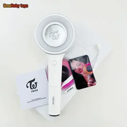 Kpop TWICE Lightstick Ver3 Official Infinity Version 3 CANDY BONG Z Ver 2 with Bluetooth Concert LED Glow Flashlight Room Decor