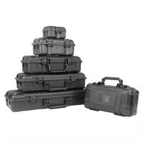 Case Bag Organizer Storage Box Camera Photography Sights Sealed Shockproof  Safety Protector Instrument Tool Box with Sponge 2