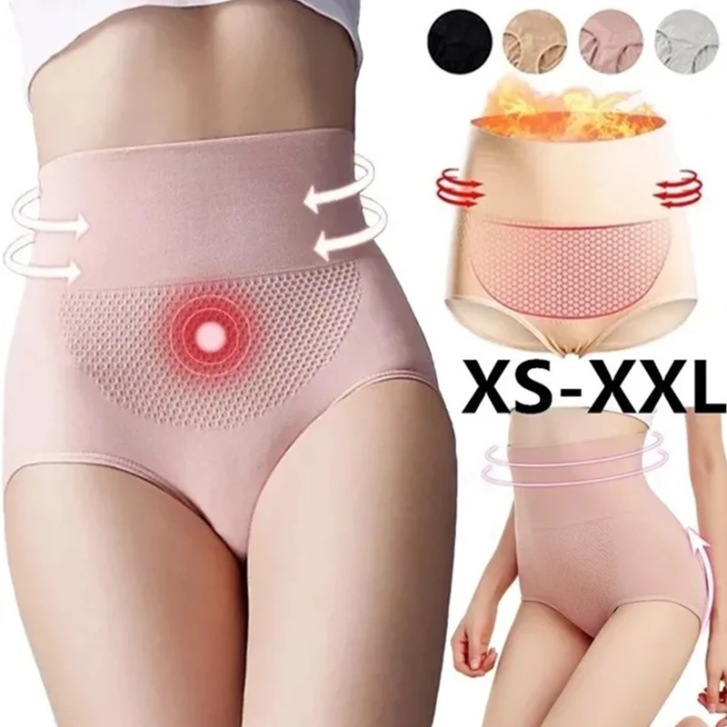 Conjunto De Fajas Sin Costuras Para Mujer, 3 Bragas