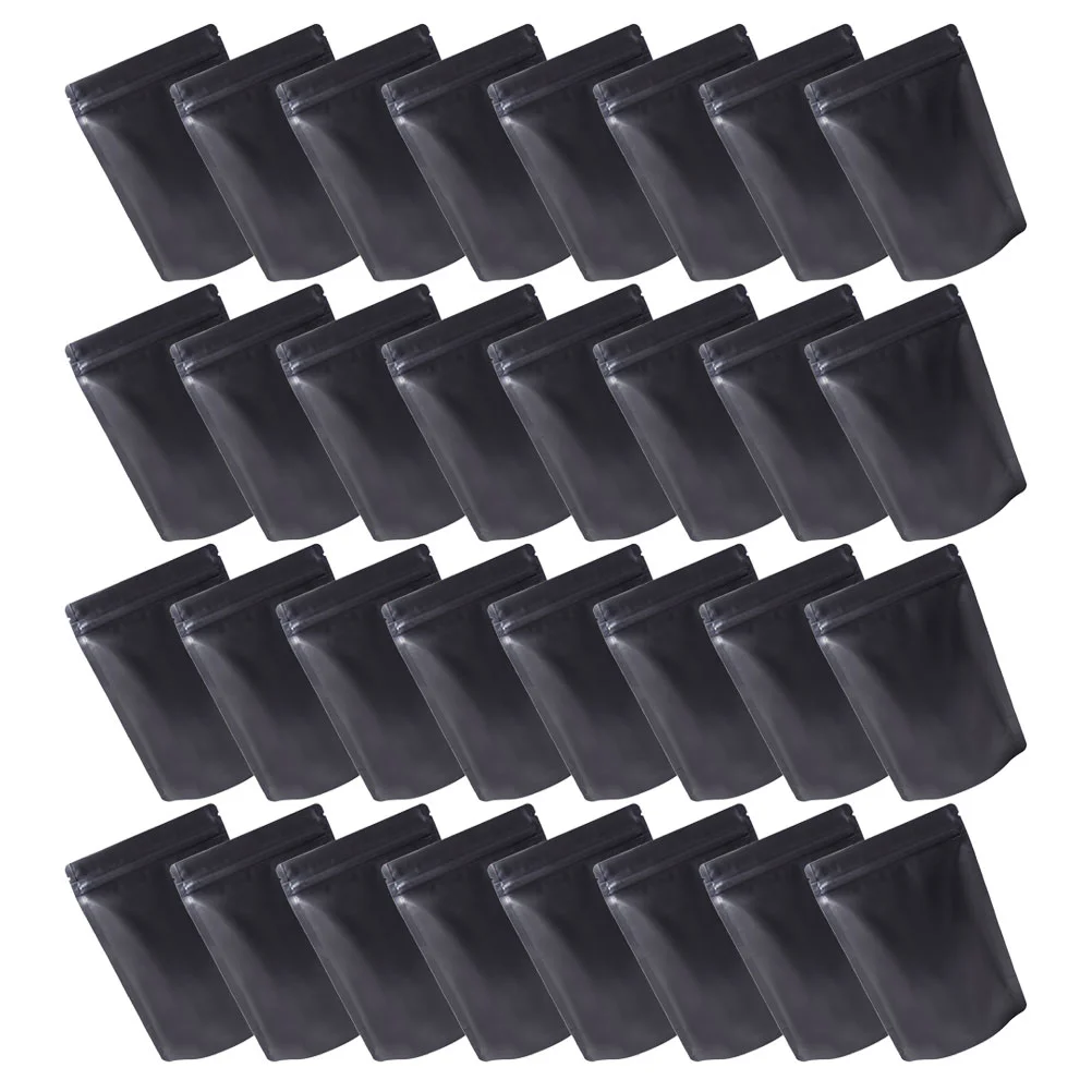 

100 Pcs Frosted Resealable Food Pouch Packaging Bags Candy Boxes for Party Stand Coffee Bean