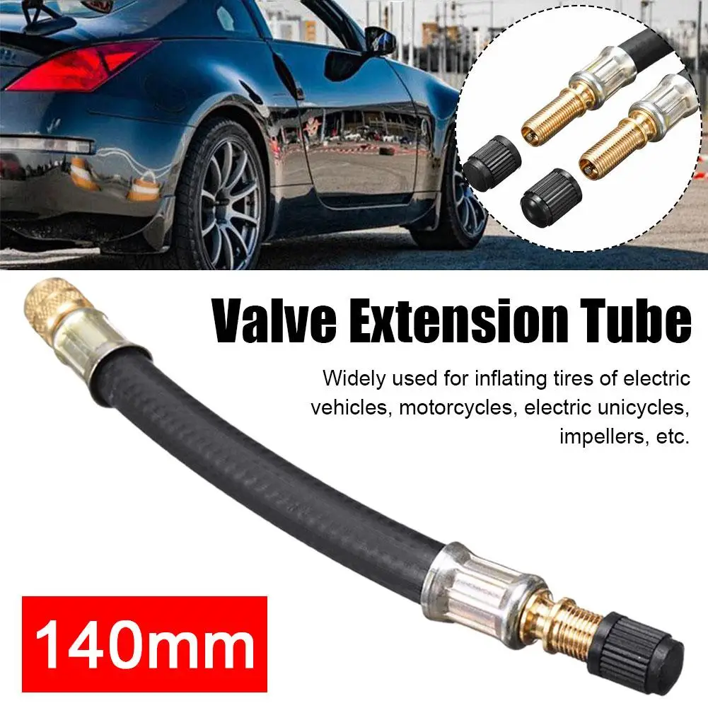 

Tyre Extension Adaptor 14cm Universal For Car Motorcycle Tire Inflator Air Pump Extended Nozzle Scooter Accessories A0u5