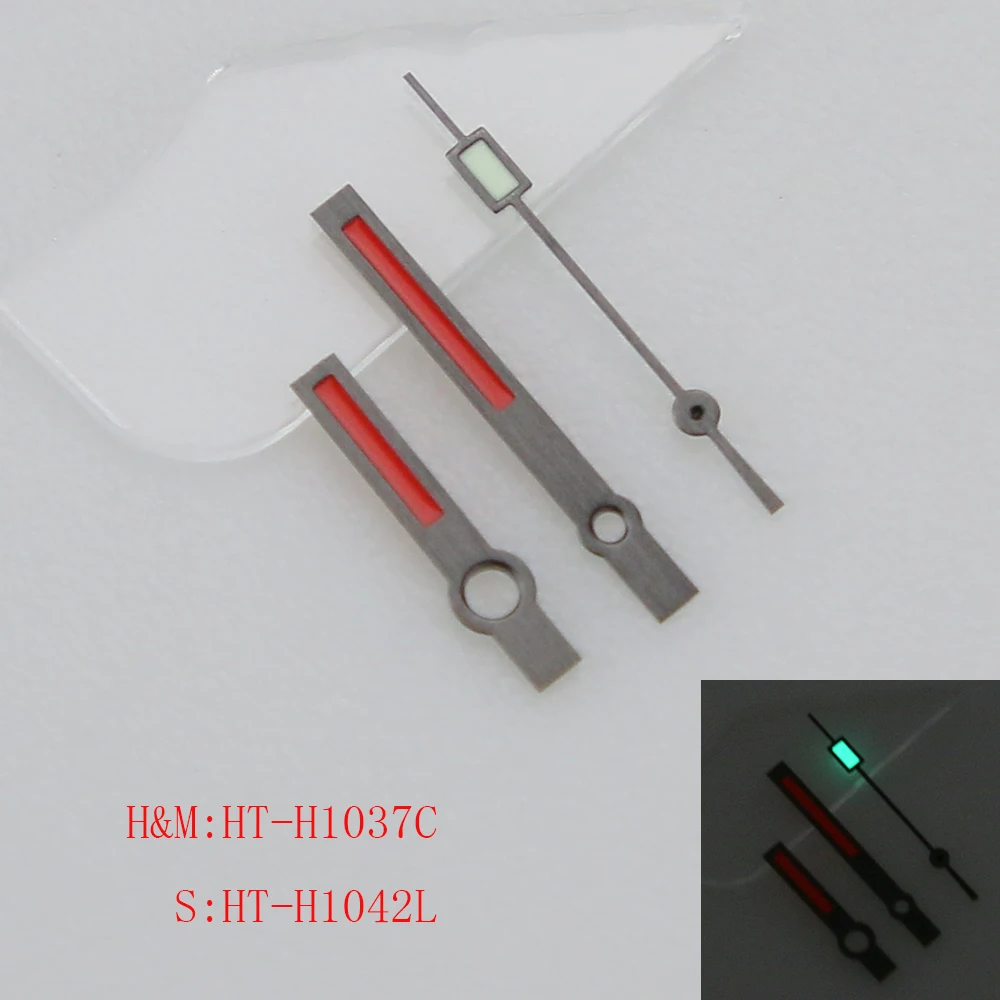 Mods Watch Brushed Super C3 Green Luminous Fit NH34 35 36 38 70 Movement SKX007 Watch Hands