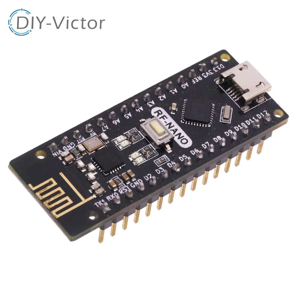 RF-Nano-for-Arduino-Nano-V3-0-Micro-USB-Nano-Board-ATmega328P-QFN32-5V ...