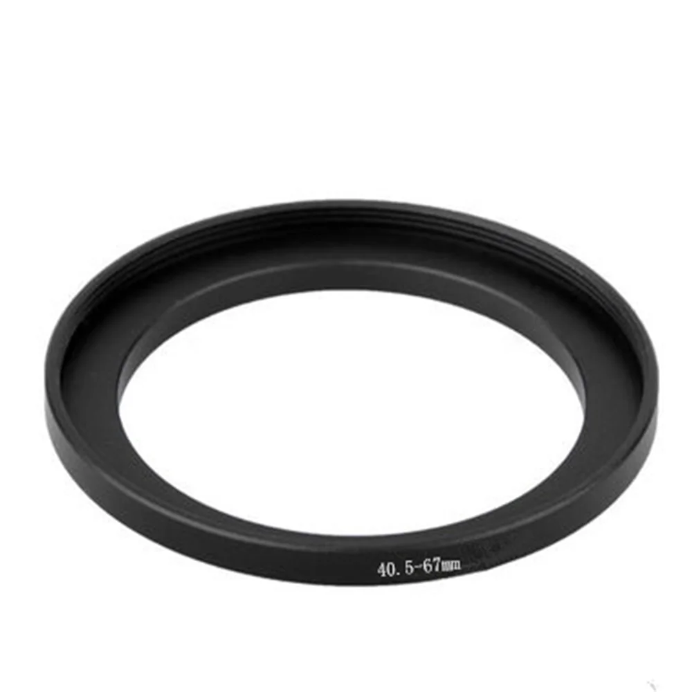 

Aluminum Black Step Up Filter Ring 40.5mm-67mm 40.5-67mm 40.5 to 67 Adapter Lens Adapter for Canon Nikon Sony DSLR Camera Lens
