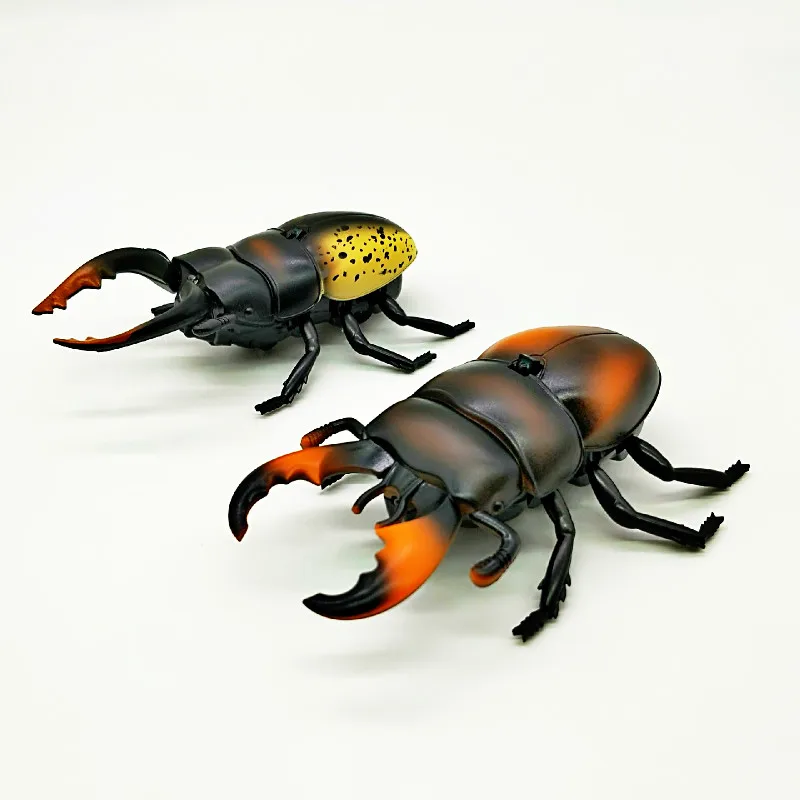 Infrared Remote Control Electric Beetle Mini Cat and Dog Pet Toy Simulation Realistic Beetle Crawling Model Toy Supplies remote control insect toys,remote control pet toys