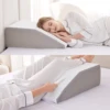 1pc Leg Raised Pillow, Sleeping, Memory Foam Pillow Leg Knee Wedge Pillow After Surgery, Swelling, Back Relax And Circulation No 1