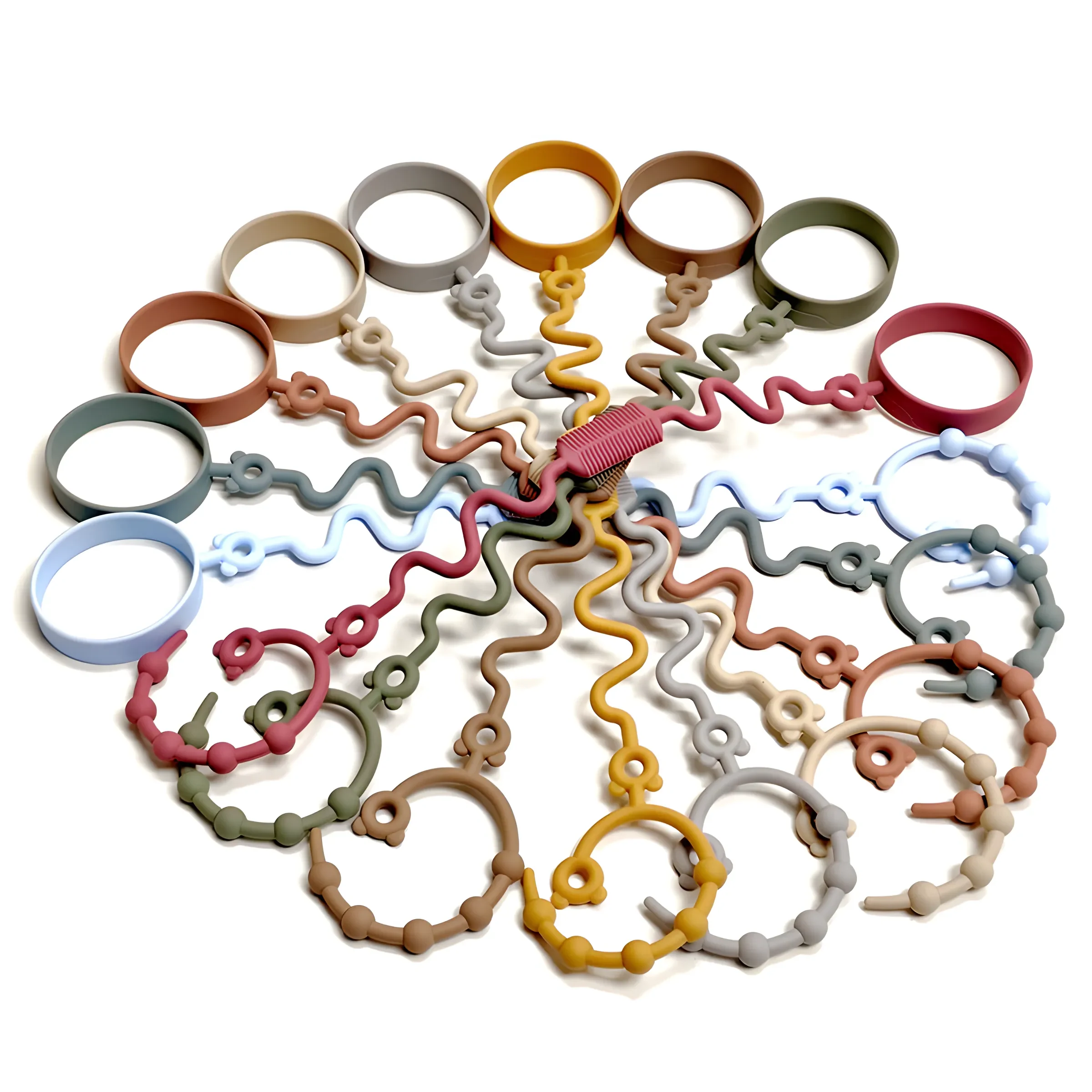 Pacifier Chain Baby Anti-loss Chain Food-grade Pacifier Anti-drop