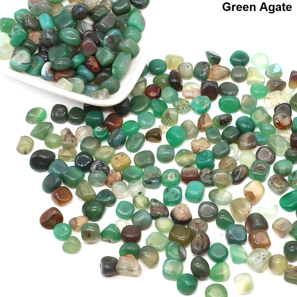 Blue Turquoise Quartz Healing Crystal Chips for Home Decor and DIY Crafts