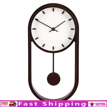 Modern Quartz Pendulum Wall Clock – Contemporary Indoor Analog Timepiece 1