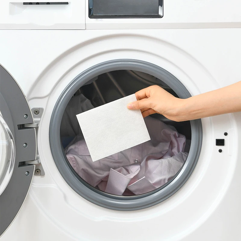 2/5PCS Anti-fouling clothes laundry paper anti-cross color absorption film color difference laundry tablets household cleaning