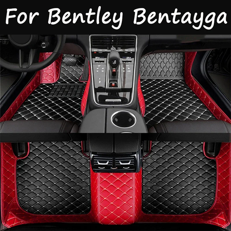 

Car Floor Mats For Bentley Bentayga Four Seats 2016 2017 Custom Auto Foot Pads Automobile Carpet Cover Interior Accessories