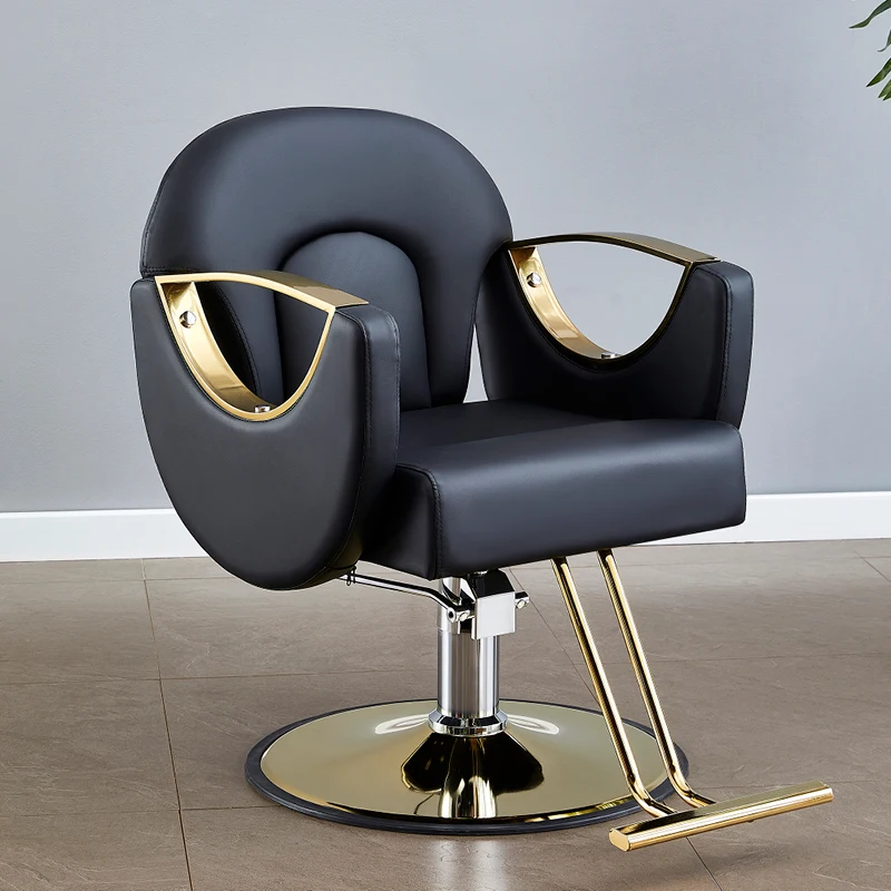 Tattoo Swivel Chair Stylist Living Room SpaBeauty Salon Chairs Cheap  Makeup Taburetes De Bar Hair Dresser Furniture WYZ