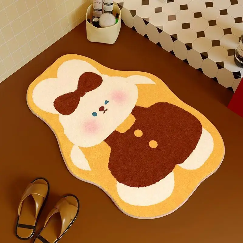 Cute Cat Imitation Cashmere Rug 4