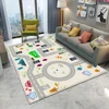 Carpet Kids Carpet Animal Puzzle Game For Baby Learn To Play In Kids Room Non-Slip Carpet Home Decor Carpet Bedroom Decor 3