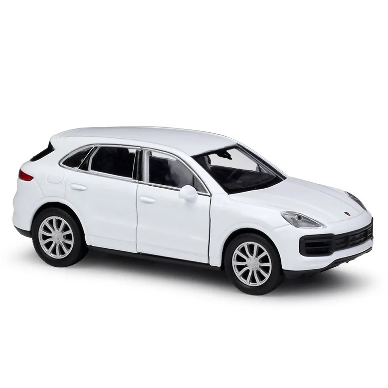 

WELLY 1：36 Porsche Cayenne Turbo Car Model Simulation Alloy Toys Porsche Pullback Car Models Hobbies Collection Decoration Gift