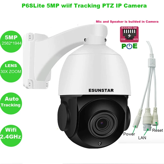 1080P 2.0MP Cámara IP inalámbrica IP WiFi Cámara domo de baja