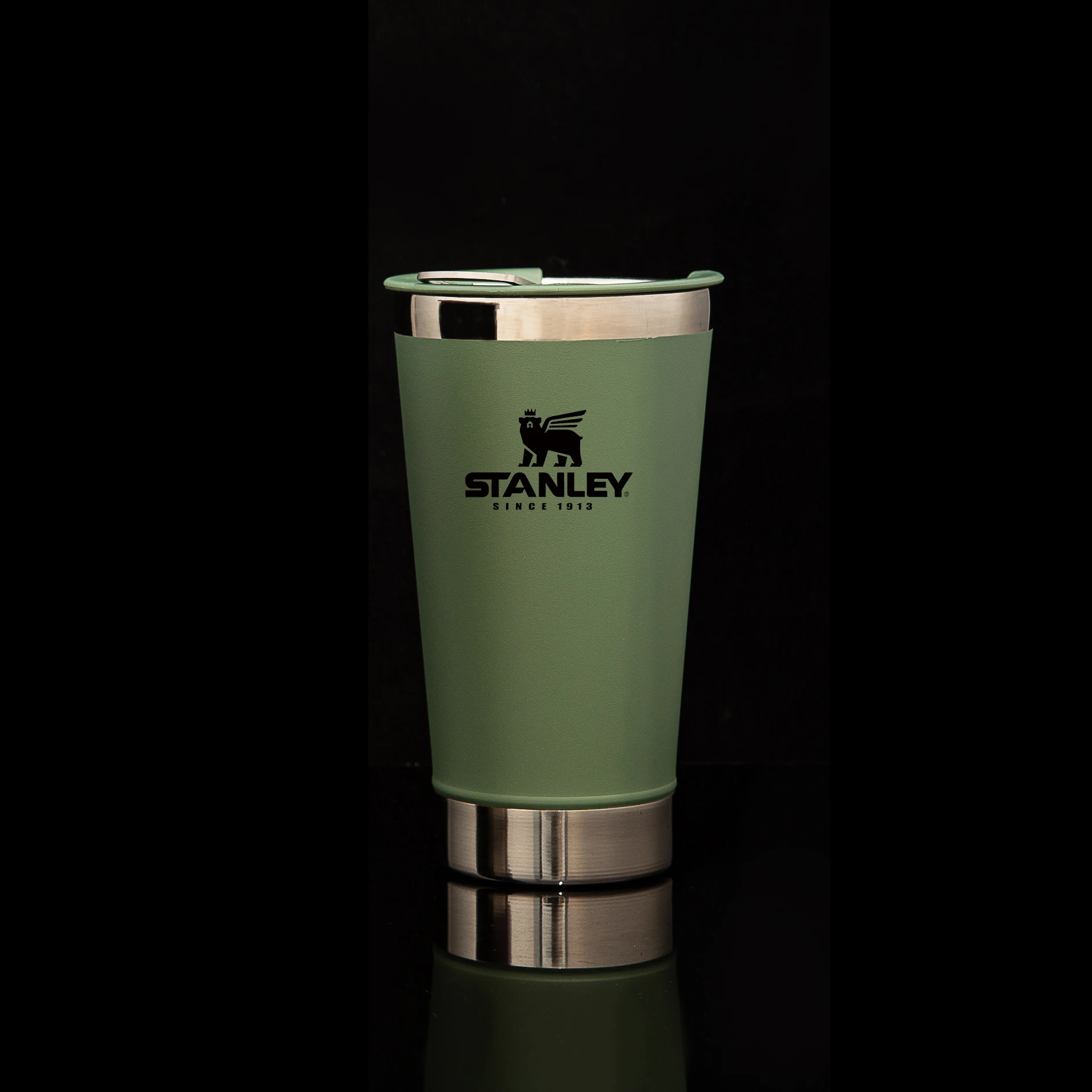 473ml Stanley New Style Bottom Bottle Opener Stainless Steel Beer Cup Thermos With Lid And Bottle Opener, Shipped Immediately