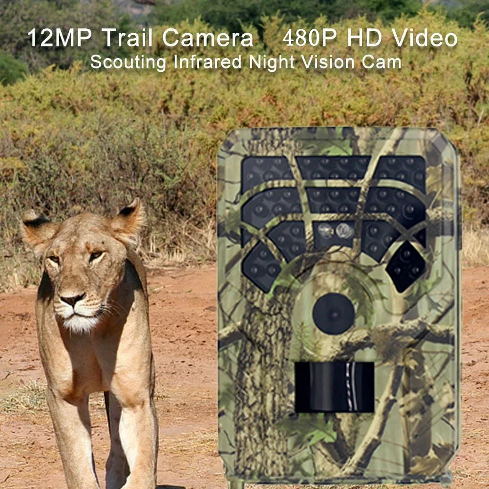 Pr300 Pro 16Mp Hd 1080P Wildlife Hunting Camera Trail Outdoor Animal Night Vision Photo Trappole Rileva Monitor Videosorveglianza