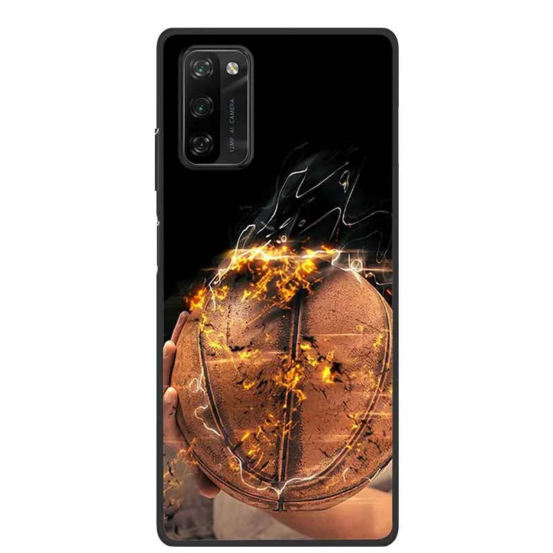 Stylish Black Silicone Phone Case - 6.67 Fashion Soft Back Cover