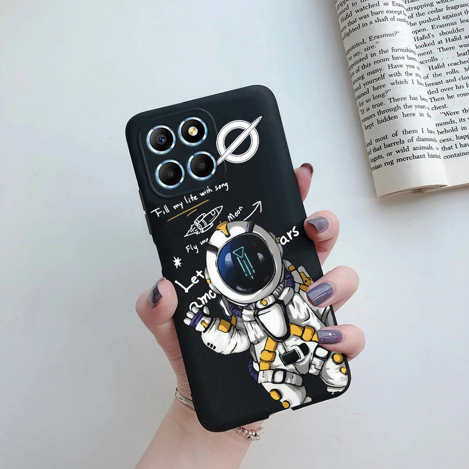 Cute Astronaut Shockproof Soft TPU Phone Case - Enhanced Protection and Style