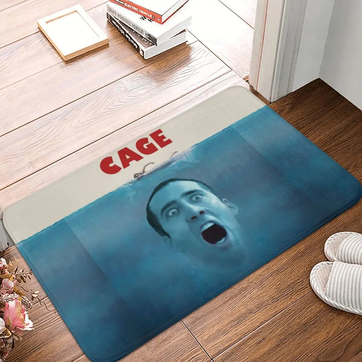 Mat Nicolas Cage Doormat Rug Carpet Footpad Non-slip Water Oil Proof for Corridor Kitchen Bedroom Balcony Toilet Bathroom floor mat