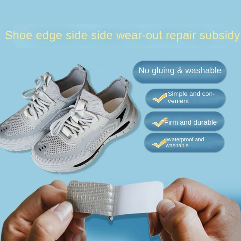 Sneakers Upper Repair Subsidy Shoes Hole Sneakers Insoles Patch Heel Pads Heel Sticker Protector Adhesive Patch Repair Foot Care shoe repair patches shoe repair patch shoe repair stickers