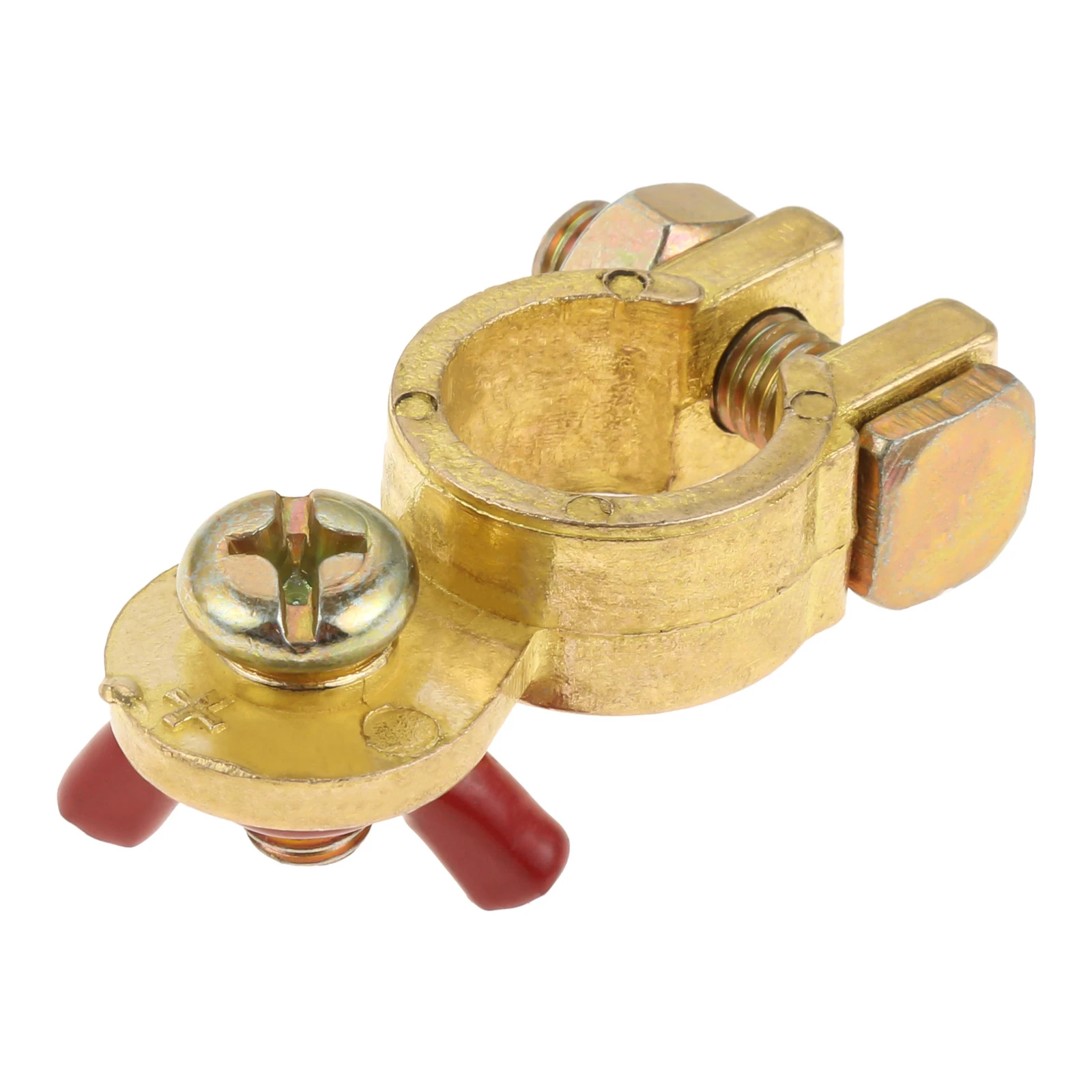 Morsetti Batteria In Ottone M8 - Con Dado Ad Ala - Per Auto, Moto, Barche - 12V/24V