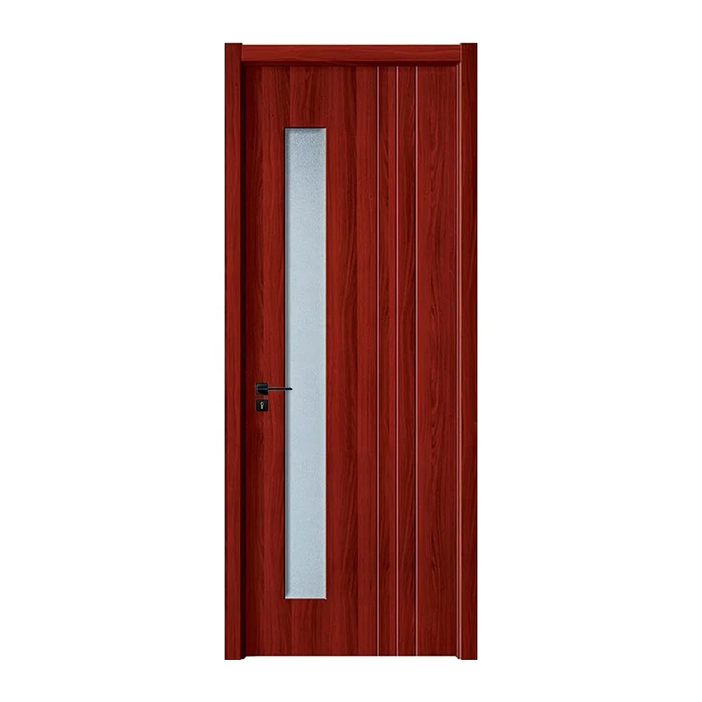 Hot Sales White Wooden Door Modern Interior Doors Single Wooden Door Design 4
