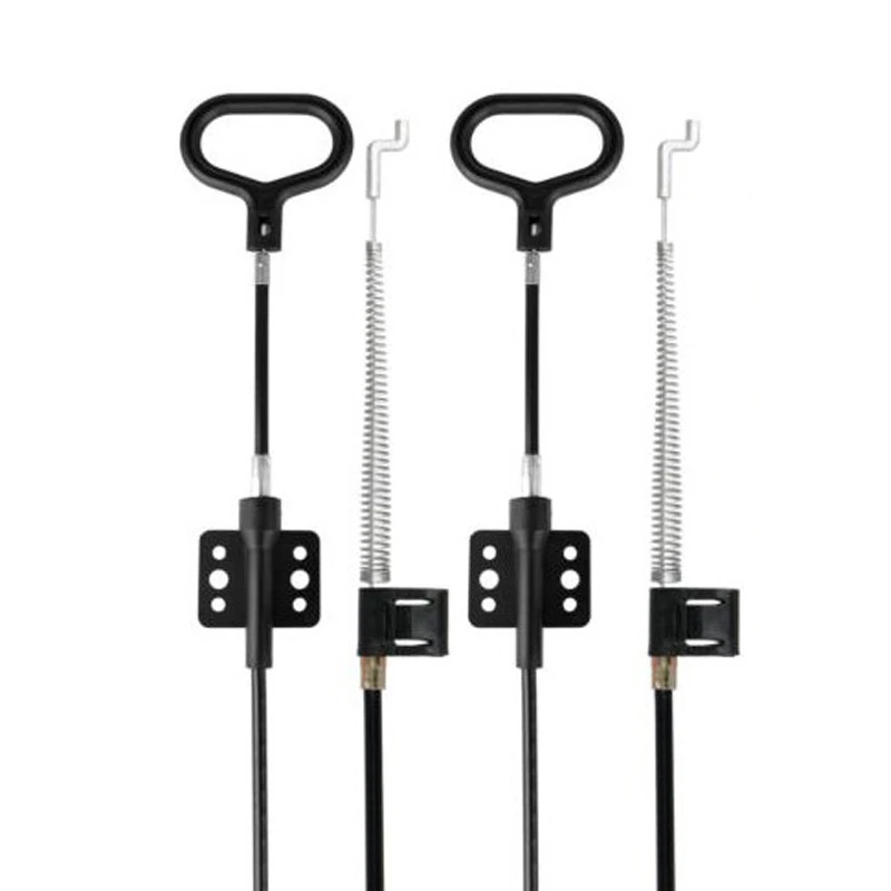 Recliner Pull Cable Replacement, Universal D-Ring Sofa Recliner Cables Black Couch Release Cables Replacement, Length 98cm