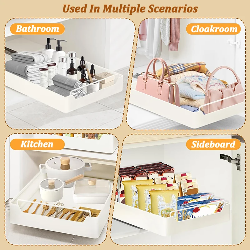 Pull-out Cabinet Storage Rack 5