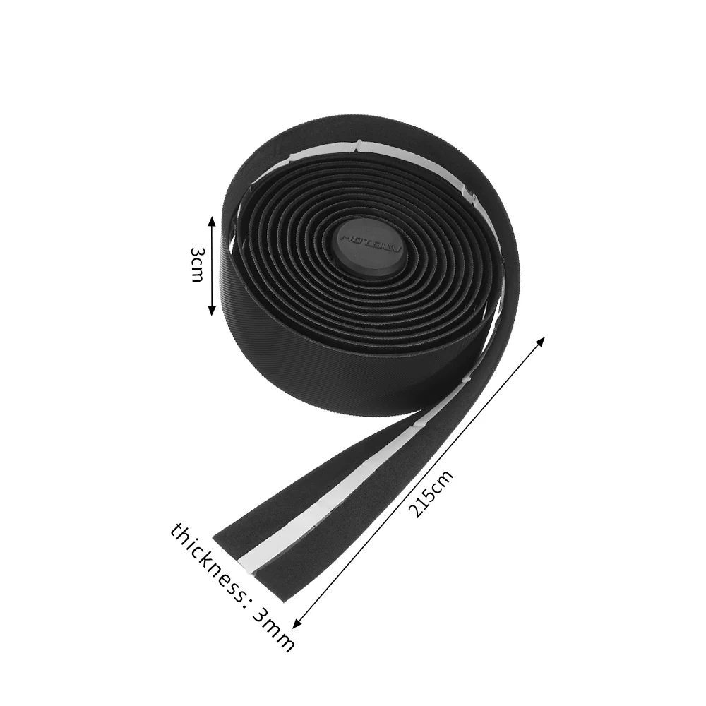 1Pair Road Bike Handlebar Tape Anti Slip Silica Gel Handlebar Tape Shock Absorption Cycling Bar Bicycle Accessory Bike Handlebar Tape