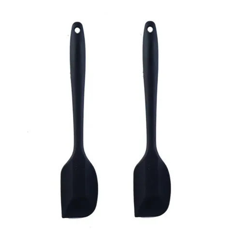 2Pcs 21CM Silicone Spatula Cream Butter Baking Scraper Cake Spatula Mixer Cooking Cake Brushes Kitchen Pastry Tools