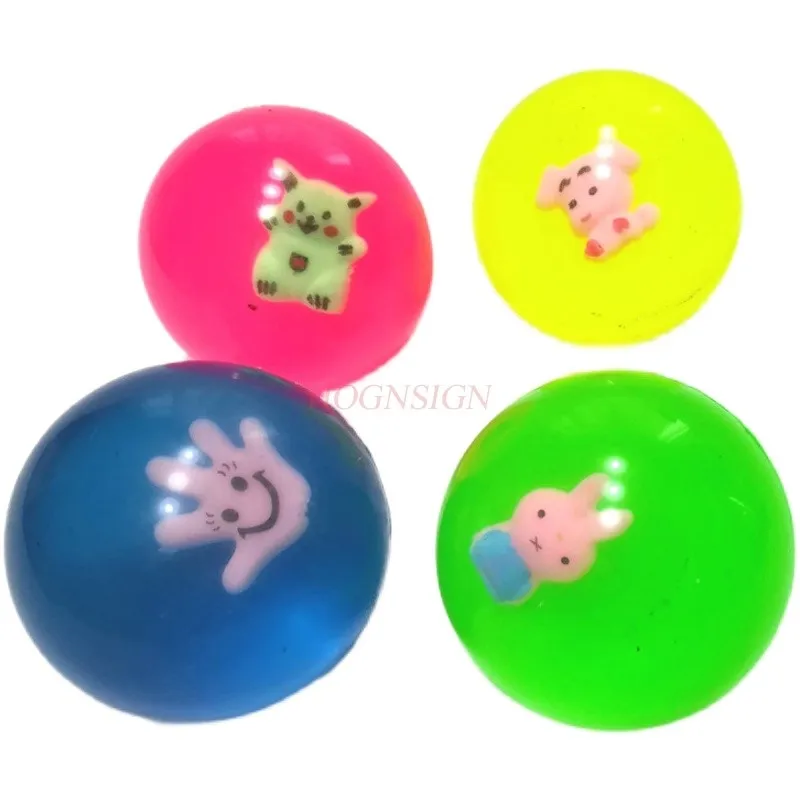 

1pair Rubber solid elastic ball, bouncing ball, bouncing ball, bouncing ball, outdoor kindergarten parent-child interactive toy