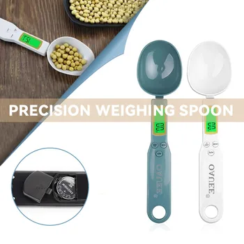 Electronic 0.1-500g weight measuring tool spoon kitchen scale scale kitchen tool baking tray measuring tool scale food scale 1