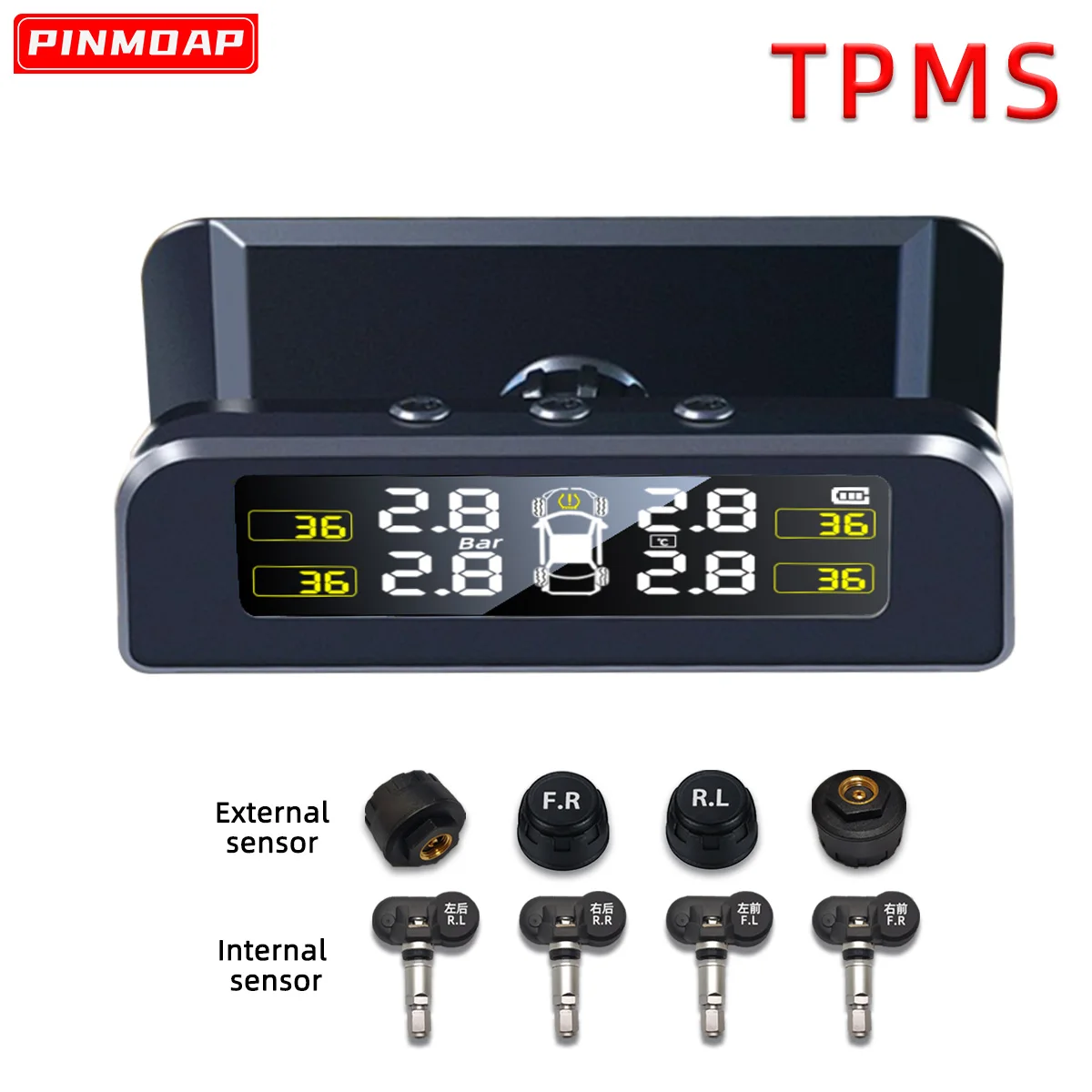 Tpms Tire Pressure Monitoring System Mounted On The Windshield Suitable