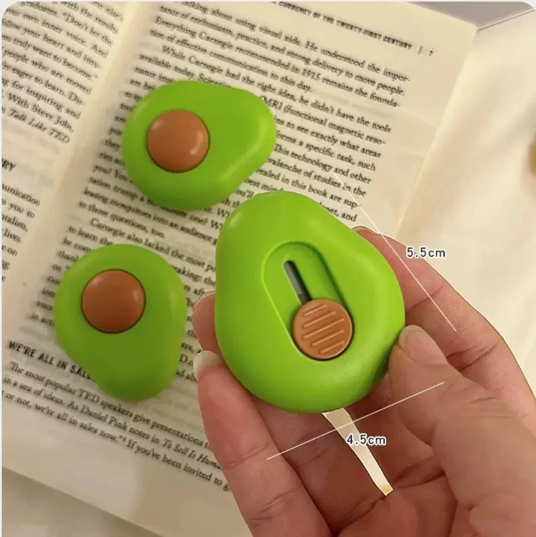 귀여운 포켓 과일 아트 유틸리티 나이프, 택배 개봉용 칼, 종이 커터, 공예 포장 도구, 문구류, 아트 나이프, 봉투 개봉용 칼