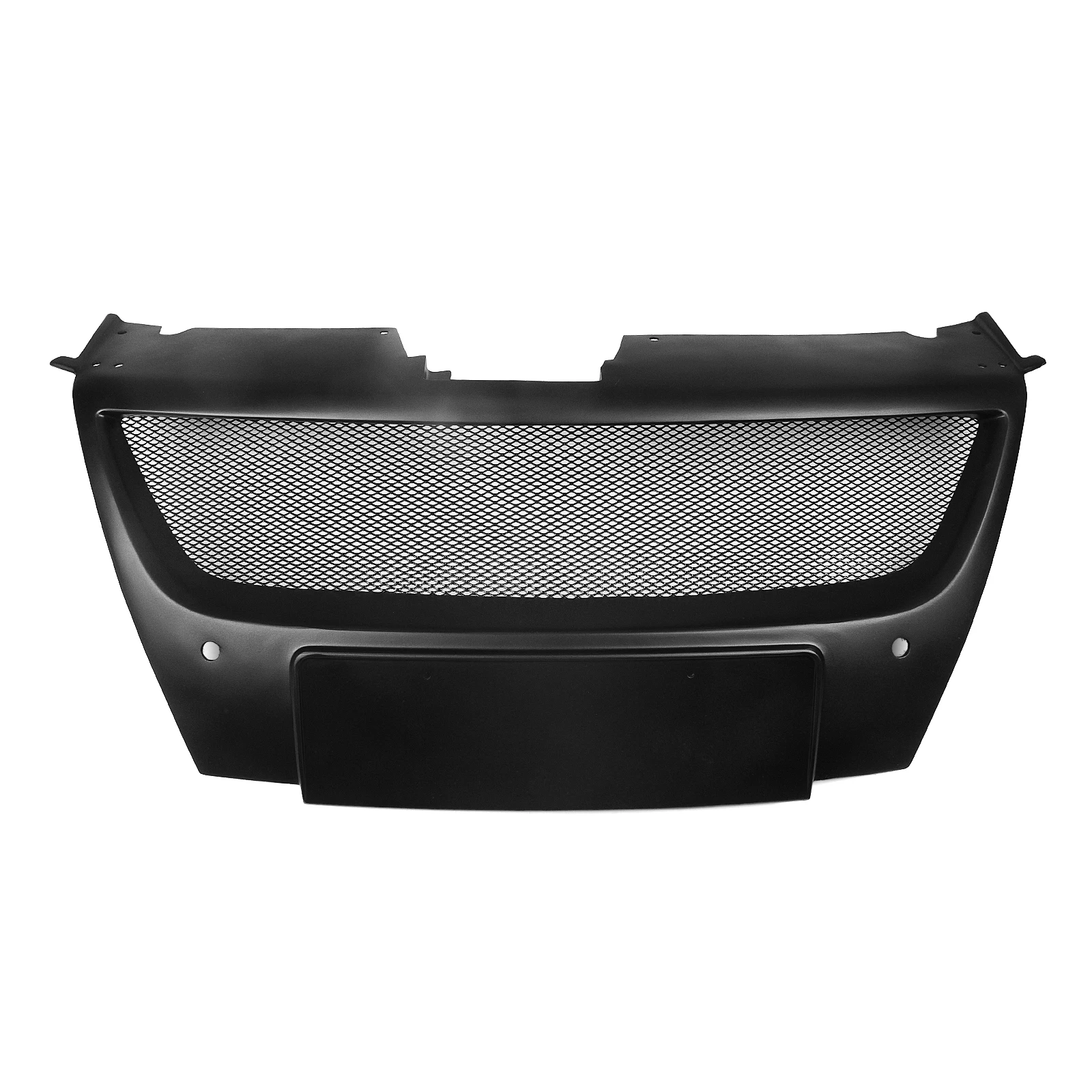 폭스바겐 VW 파사트 B6 2007 2008 2009 2010 2011 세단용 유리섬유 상단 범퍼 후드 메쉬 그리드 키트 프론트 그릴 레이싱 그릴
