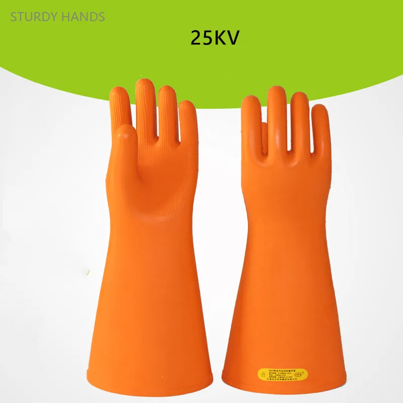Antielectricity Protect Gloves Rubber High Voltage Electrical