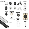 6mm Thin Surface Mount Magnetic Track Light Dimmable Tuya Zigbee Ceiling Rail System Black White Lamp Lighting DC48V Spotlight 1