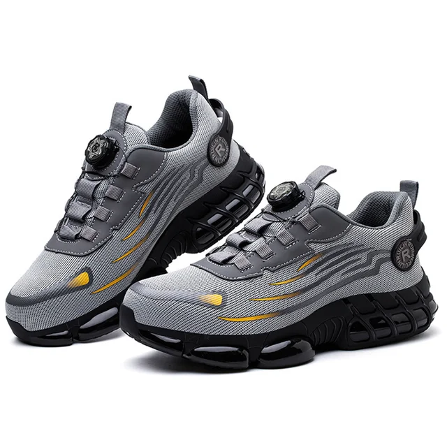 Indestructible Steel Toe Protective Safety Shoes Slip Resistant Abrasion Resistant Work Shoes Men Tough Comfortable Sneaker ﻿ 6