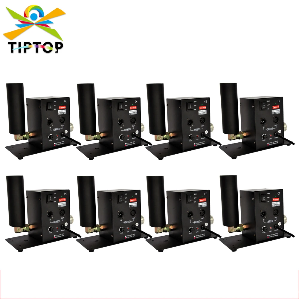 

8pcs/lot Stage Effect Light Single Pipe CO2 Jet Machine DMX Control 90V/240V CO2 Gun Jet Custom OEM Logo Service Club Cannon Co2