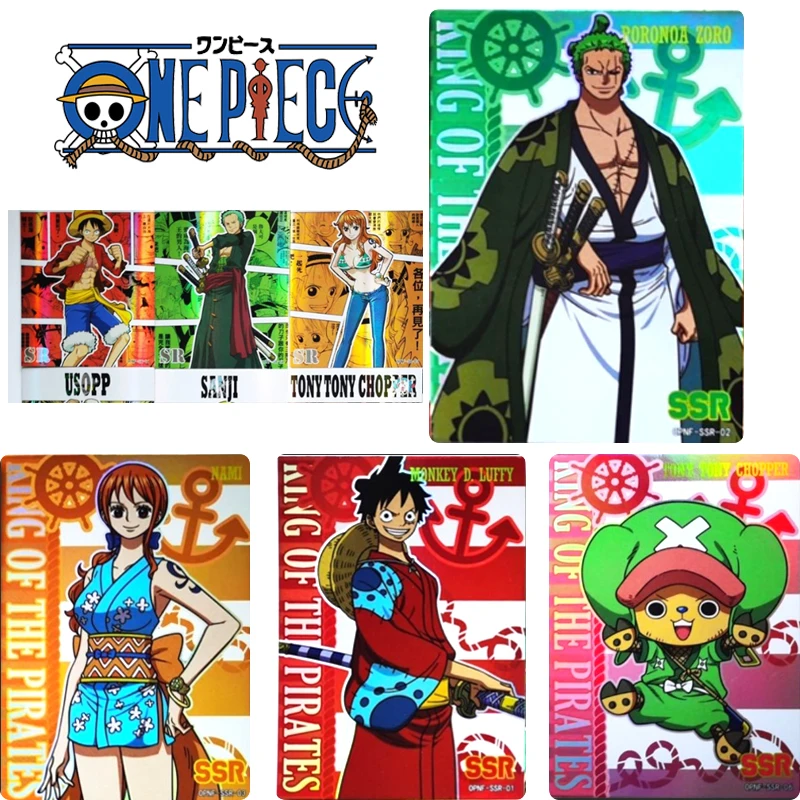 Craftsman Card One Piece Sr Ssr Card Edward Newgate Dracule Mihawk Rare Game Toys Collection Card Regalo Di Compleanno Di Natale