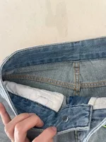 Jean Baggy à jambes larges pour femmes, Vintage Y2K Punk, taille basse, pantalon en Denim ample, Streetwear, mode Trashy, Long pantalon patineur 2