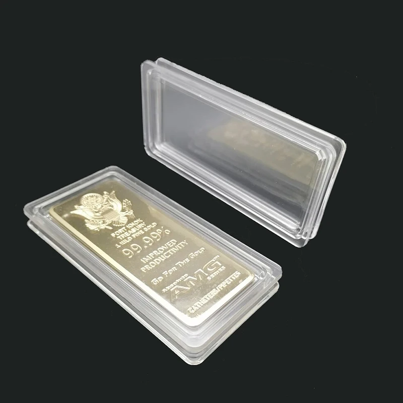 Gold Bars Fort Knox Tungsten Bullion Box Tungsten Bar Case Silver