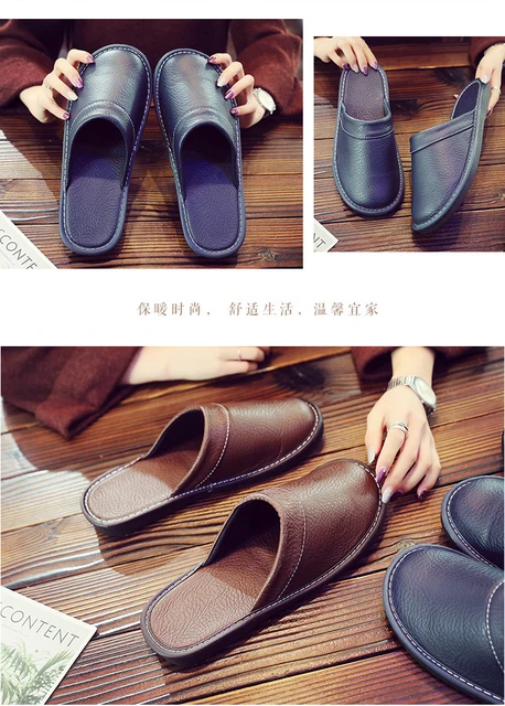 Our Fave Men's Leather House Slippers (in 2023) · Effortless Gent