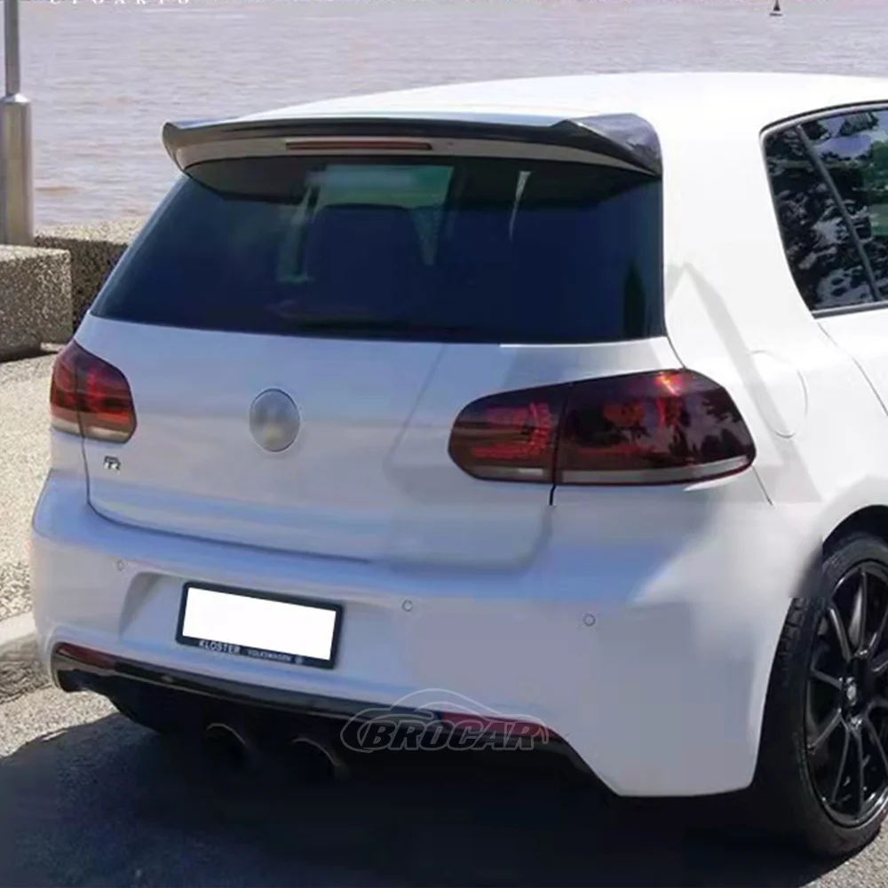 Per Volkswagen Golf 6 Mk6 Gti R Spoiler Da 2008 A 2014 Spoiler Sul Tetto Del Lunotto Posteriore Golf Spoiler Posteriore Volkswagen Golf 6 Gti/R20