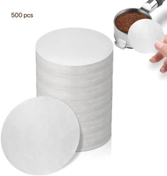 Unbleached Espresso Filter Puck Screen - Pack of 500 Coffee Paper Filters (58mm) (500pcs)