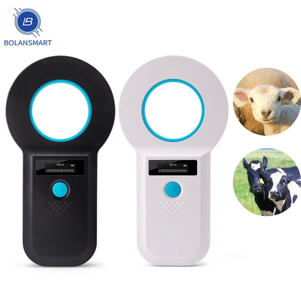 

Handheld 134.2Khz/125Khz Bluetooth Animal Tag RFID Reader Pet Microchip Scanner For Dog Cat Cow Sheep EMID FDX-B ISO11784 11785