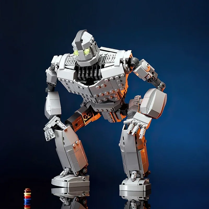 

MOC Mechanical Series Iron Robot Building Blocks Classic Movie Giant Bricks Game Toy Assemble Model For Children Birthday Gifts